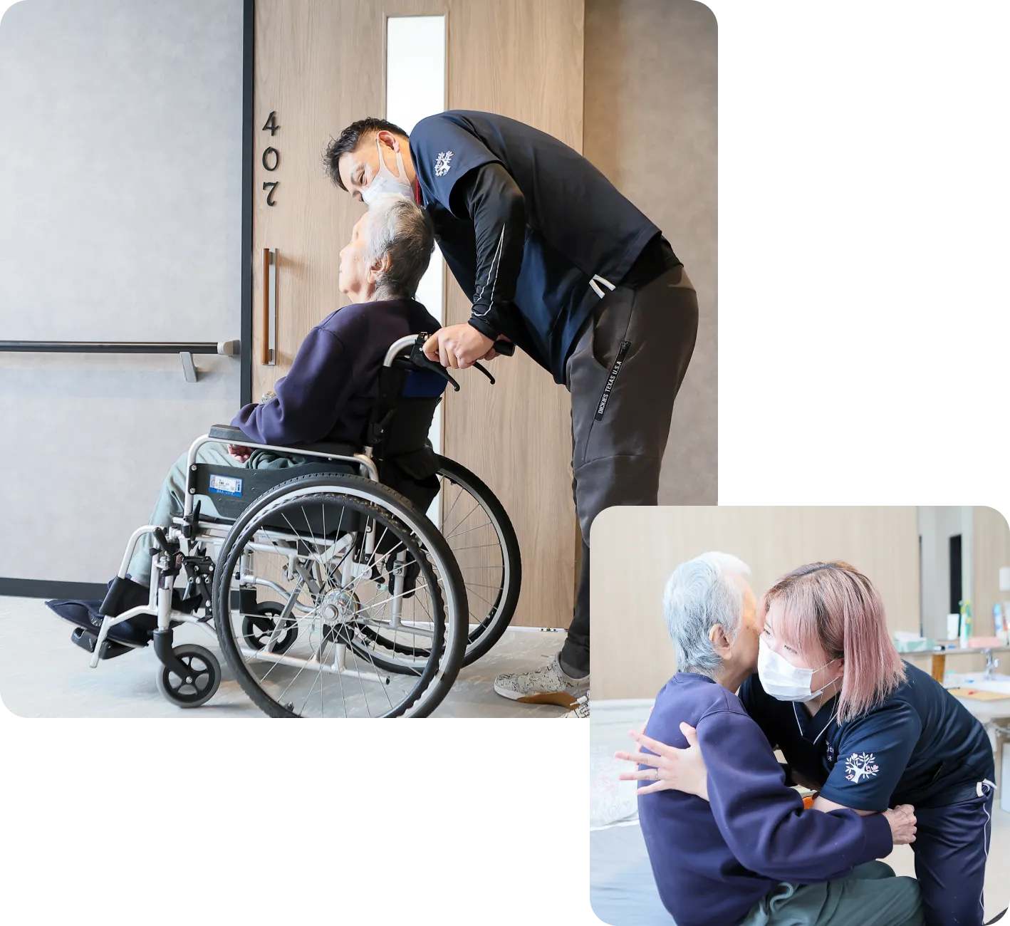 訪問介護・訪問看護の様子 | 株式会社やすら木