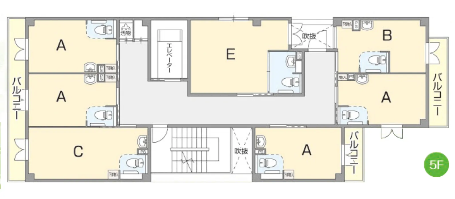 25フロアマップ | クラシアス関目