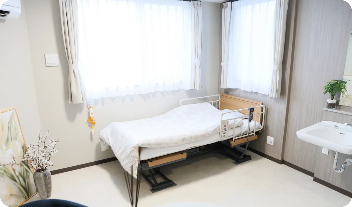 C タイプ（ワンルーム）の室内 | 株式会社やすら木