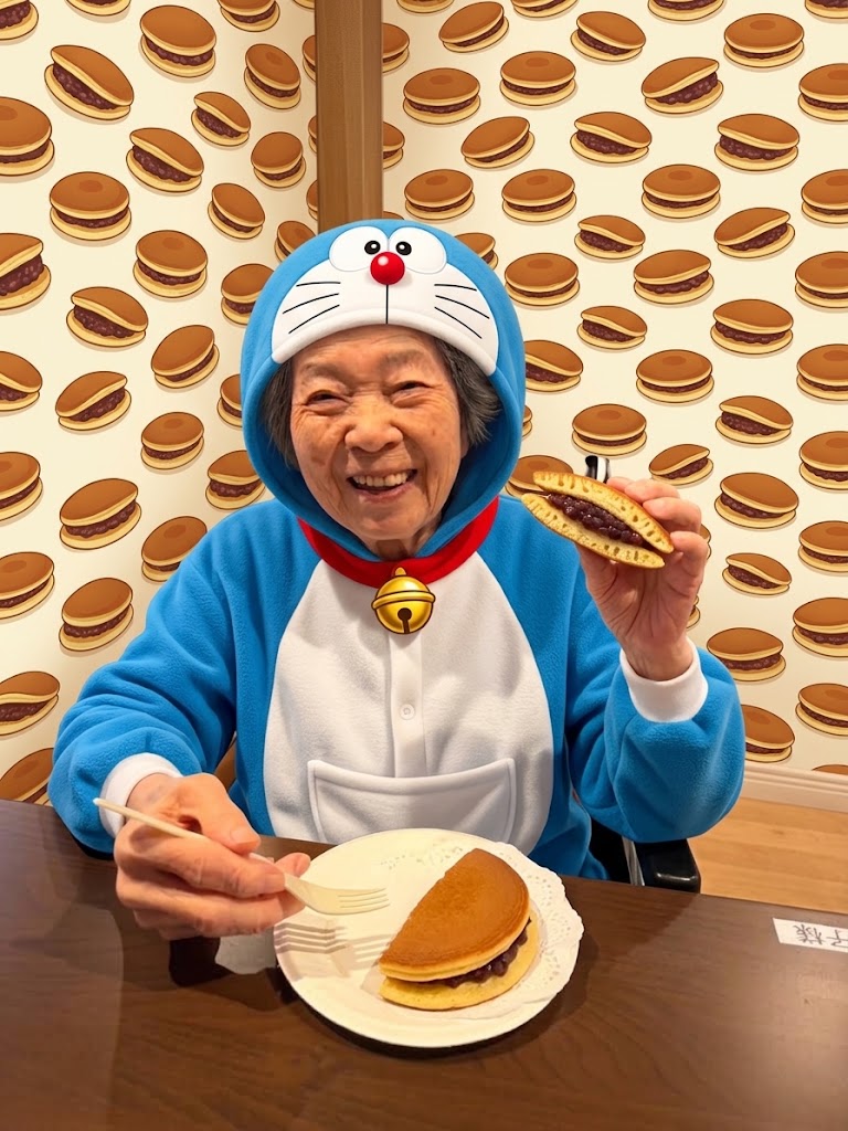 ドラ旨い♪焼きたてどら焼きで敬老をお祝い♪ | 株式会社やすら木